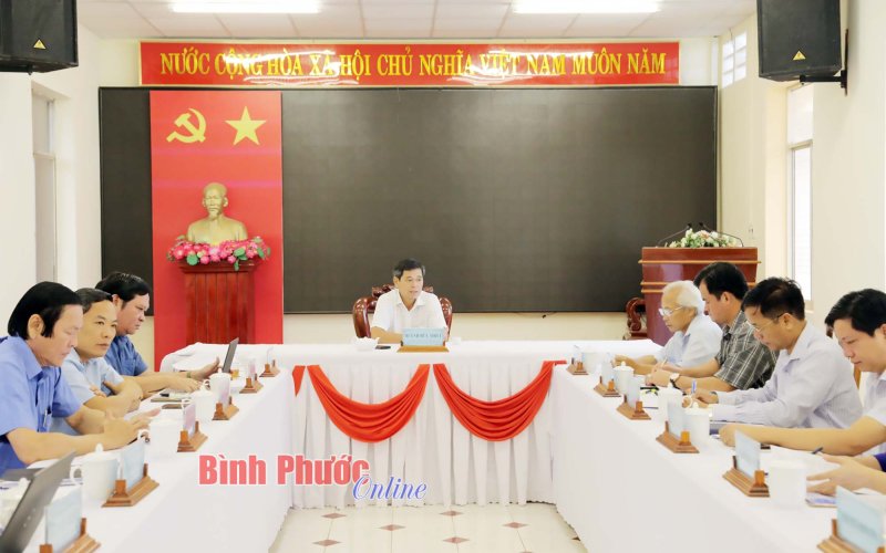 Bình Phước: Thông qua kết quả khảo sát lập và thực hiện quy hoạch, kế hoạch sử dụng đất