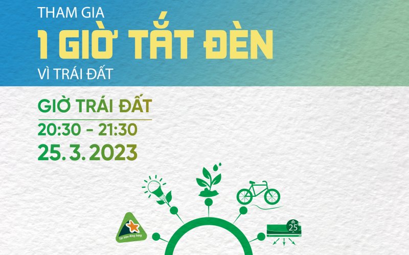 THƯ KÊU GỌI: Hưởng ứng Chiến dịch Giờ Trái đất năm 2023