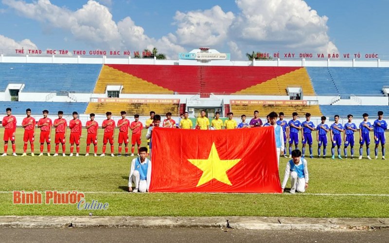 U17 Bình Phước lọt vào vòng chung kết với tư thế nhất bảng đấu