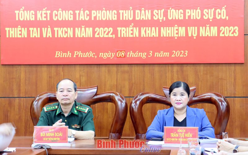 Ưu tiên trang bị chuyên dụng cho đơn vị thường xuyên xảy ra thiên tai