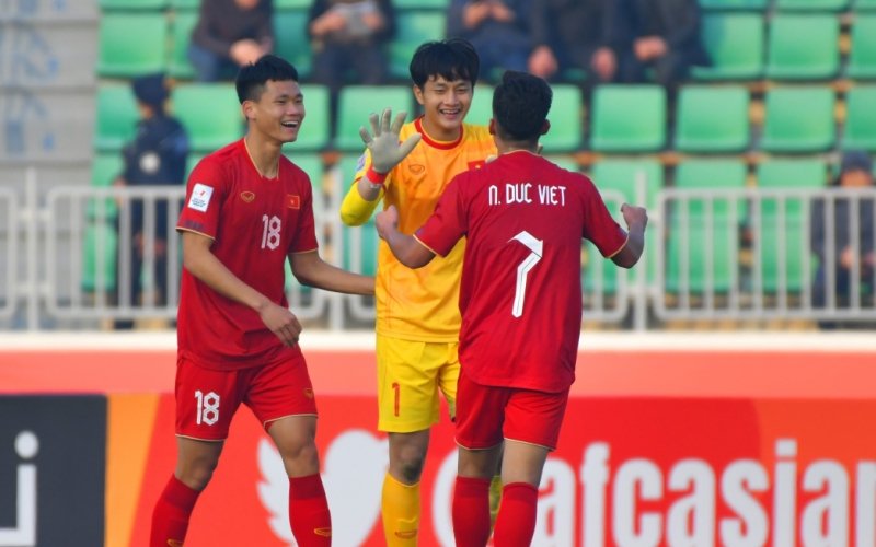VCK U20 châu Á 2023: Việt Nam xuất sắc đánh bại Qatar