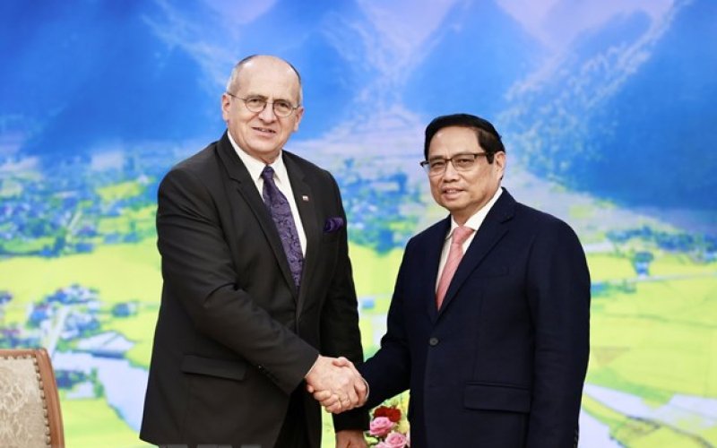 Việt Nam mong muốn tăng cường quan hệ hợp tác nhiều mặt với Ba Lan