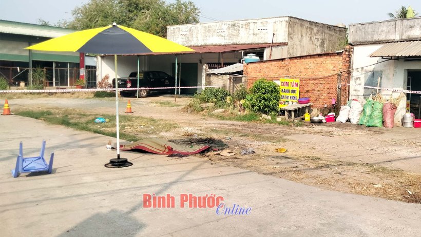 Án mạng tại thị xã Chơn Thành, khiến 1 phụ nữ chết thảm