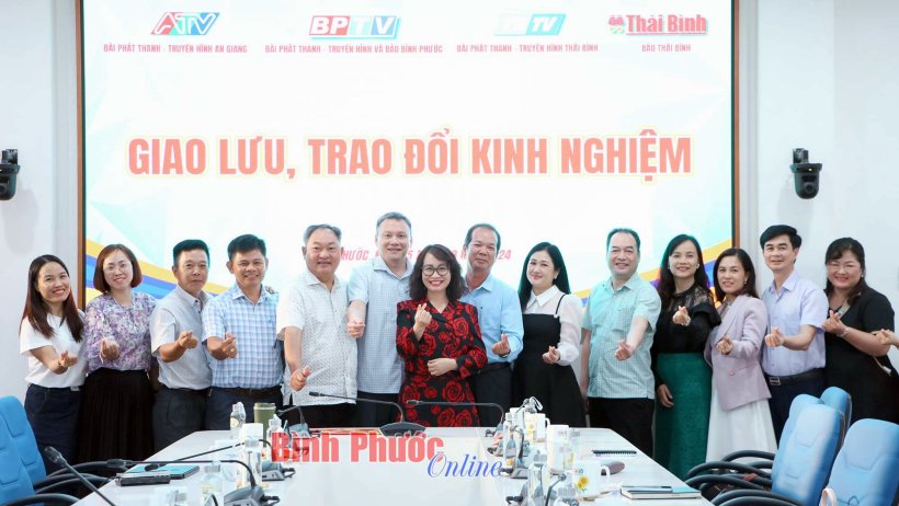 BPTV giao lưu, trao đổi kinh nghiệm với các đài, báo đảng địa phương