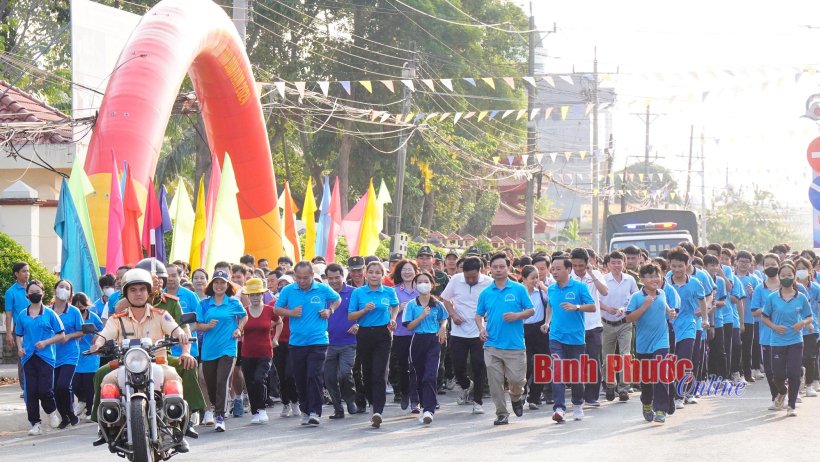 Các địa phương tổ chức ngày chạy vì sức khỏe toàn dân 
