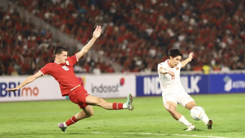 Cục diện bảng F trước trận Việt Nam-Indonesia ở Vòng loại World Cup 2026