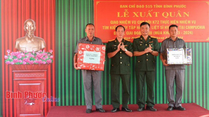 Đội K72 lên đường tìm kiếm, quy tập hài cốt liệt sĩ đợt 2, giai đoạn 23