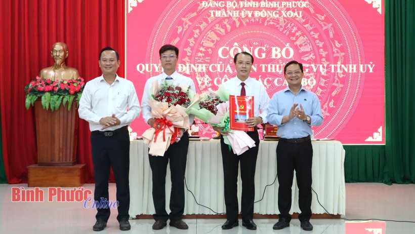 Đồng Xoài: Bổ sung 3 ủy viên Ban Chấp hành Đảng bộ thành phố