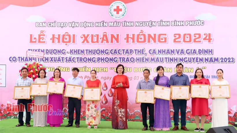 Gần 1.000 tình nguyện viên tham gia lễ hội xuân hồng 2024