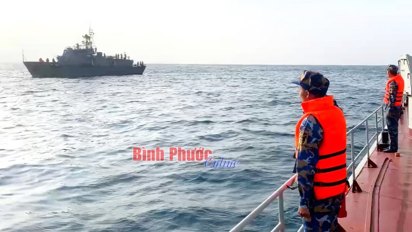 Hải quân Việt Nam - Campuchia tuần tra chung lần thứ 74