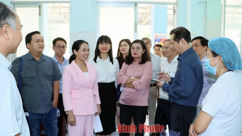 Khảo sát thành lập bệnh viện sản - nhi tỉnh Bình Phước