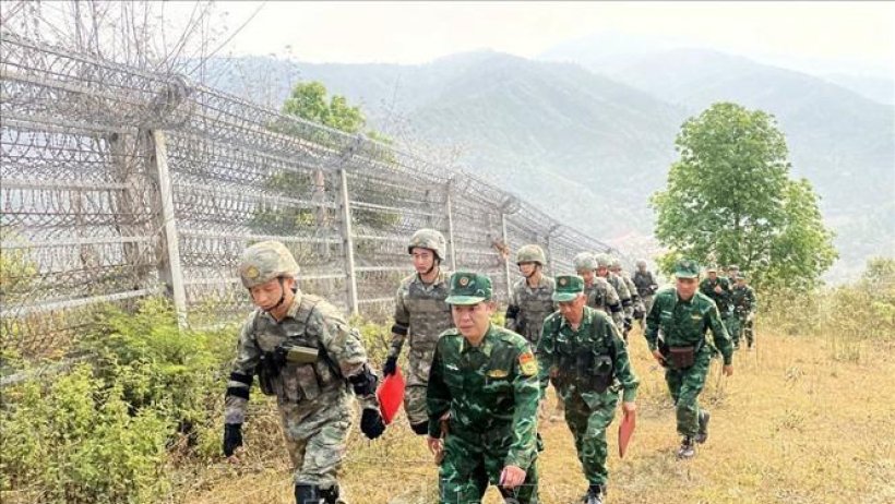 Tuần tra song phương tuyến biên giới Việt Nam - Trung Quốc