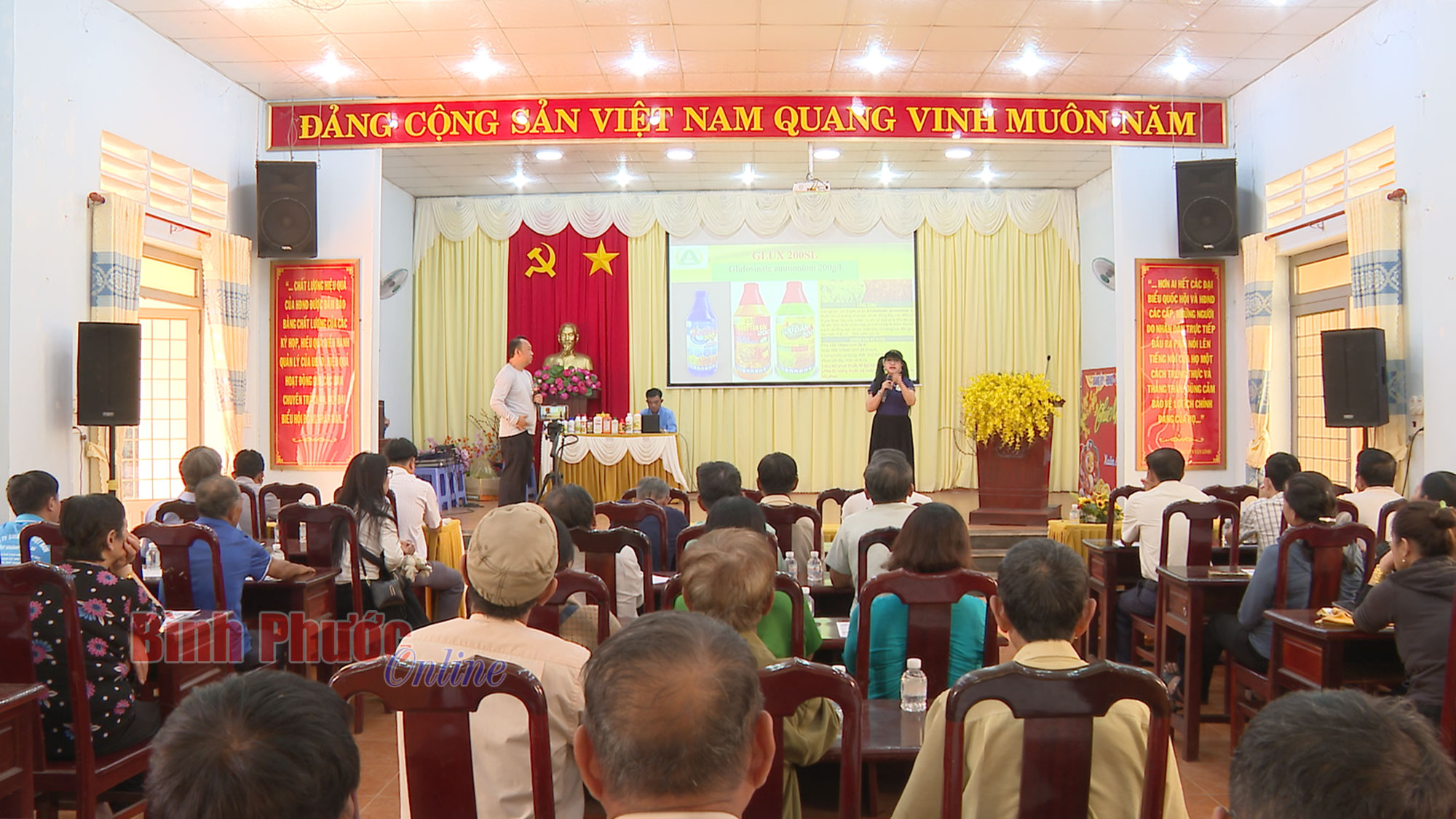 Tập đoàn An Nông tổ chức hội thảo tại 8 xã của huyện Lộc Ninh 