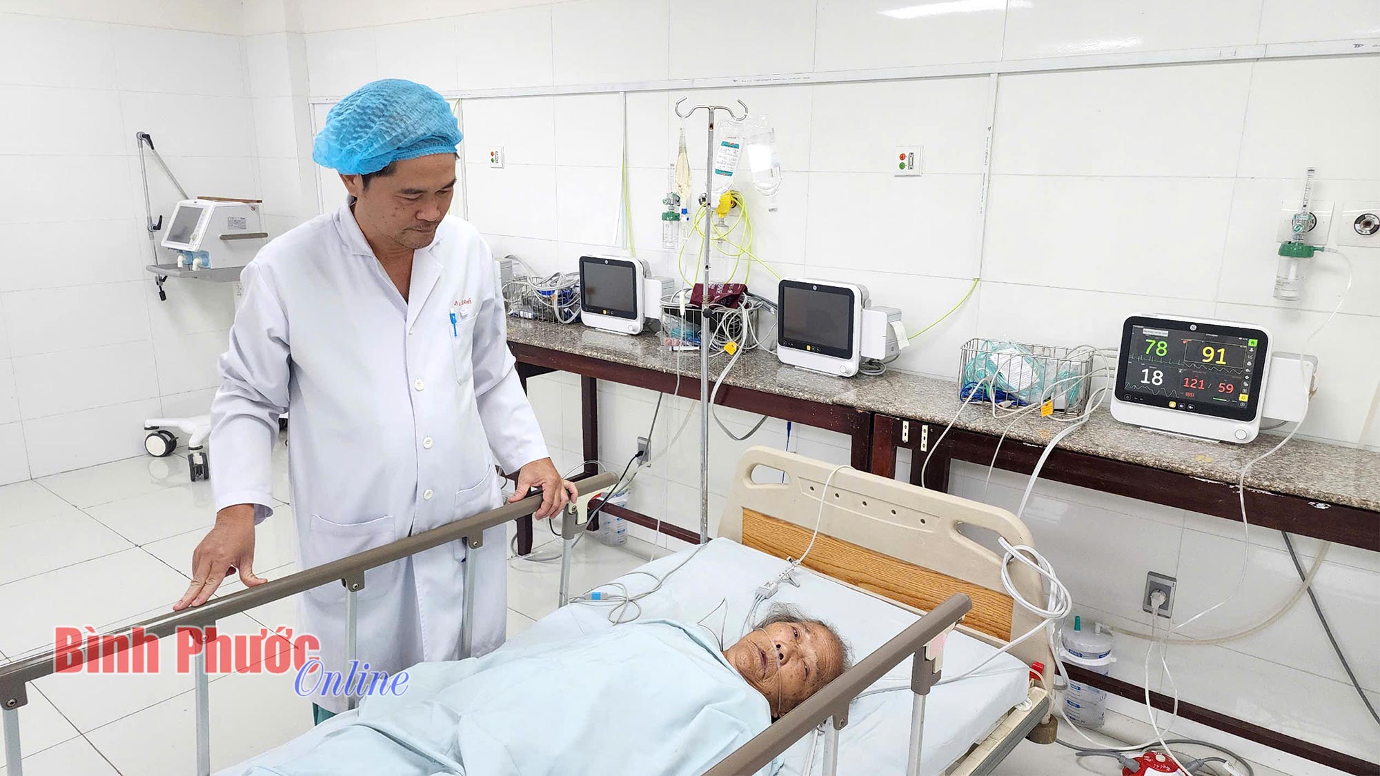 Bệnh viện Đa khoa Bình Phước: Thay khớp háng nhân tạo thành công cho bệnh nhân 97 tuổi