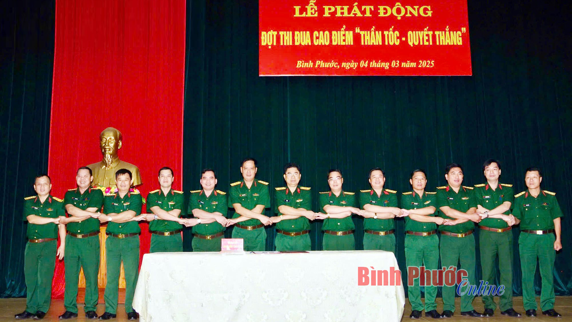 Binh đoàn 16 phát động thi đua cao điểm 'Thần tốc - Quyết thắng'