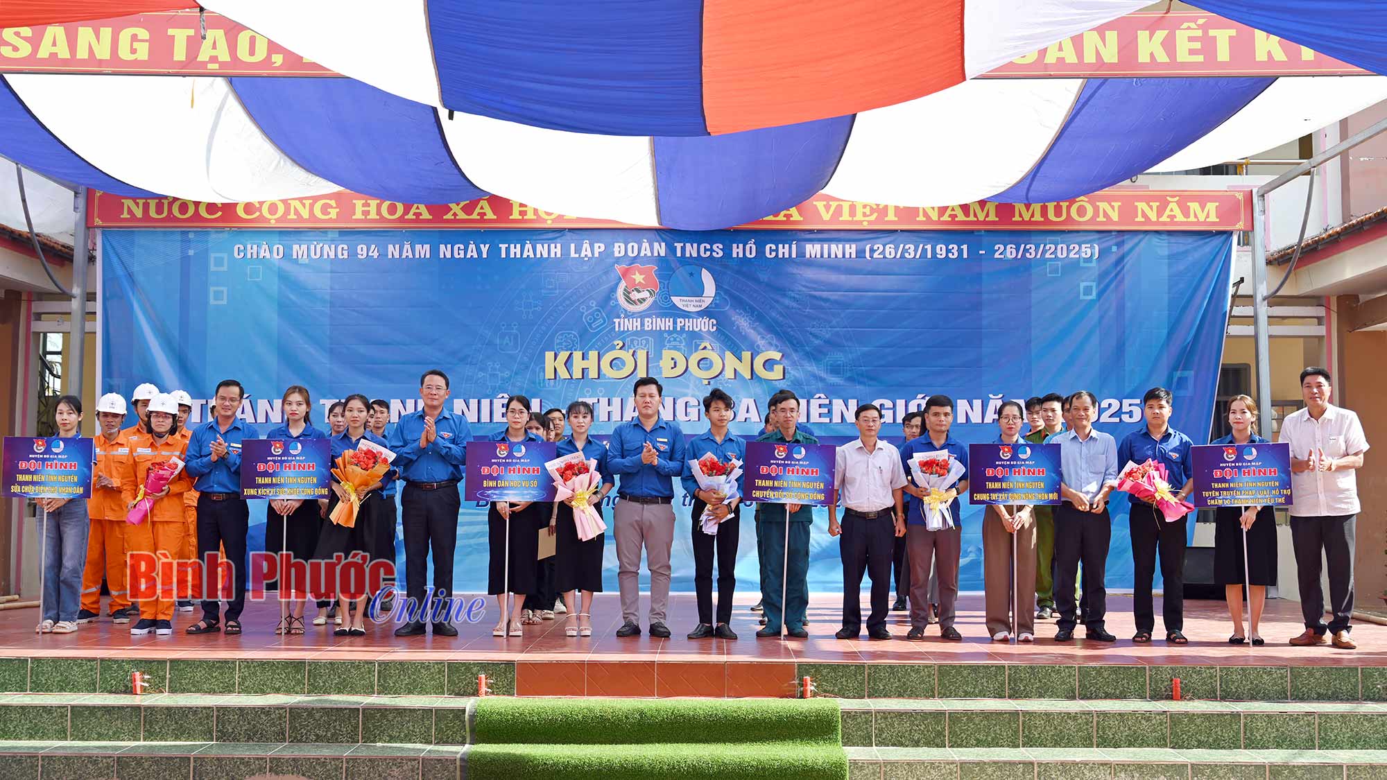 Bình Phước: Nhiều hoạt động ý nghĩa khởi động Tháng thanh niên năm 2025