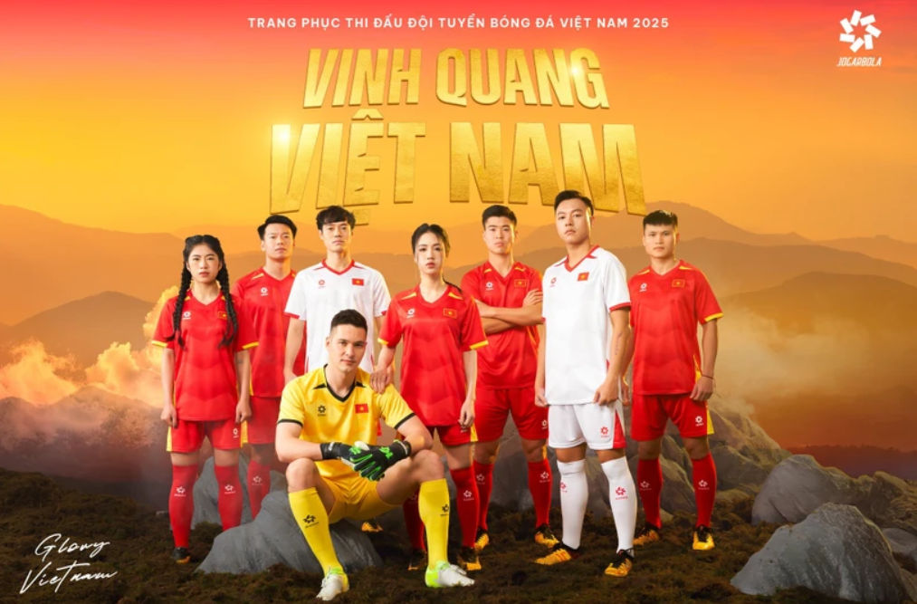 Đội tuyển Việt Nam ra mắt mẫu trang phục mới trước thềm Vòng loại Asian Cup