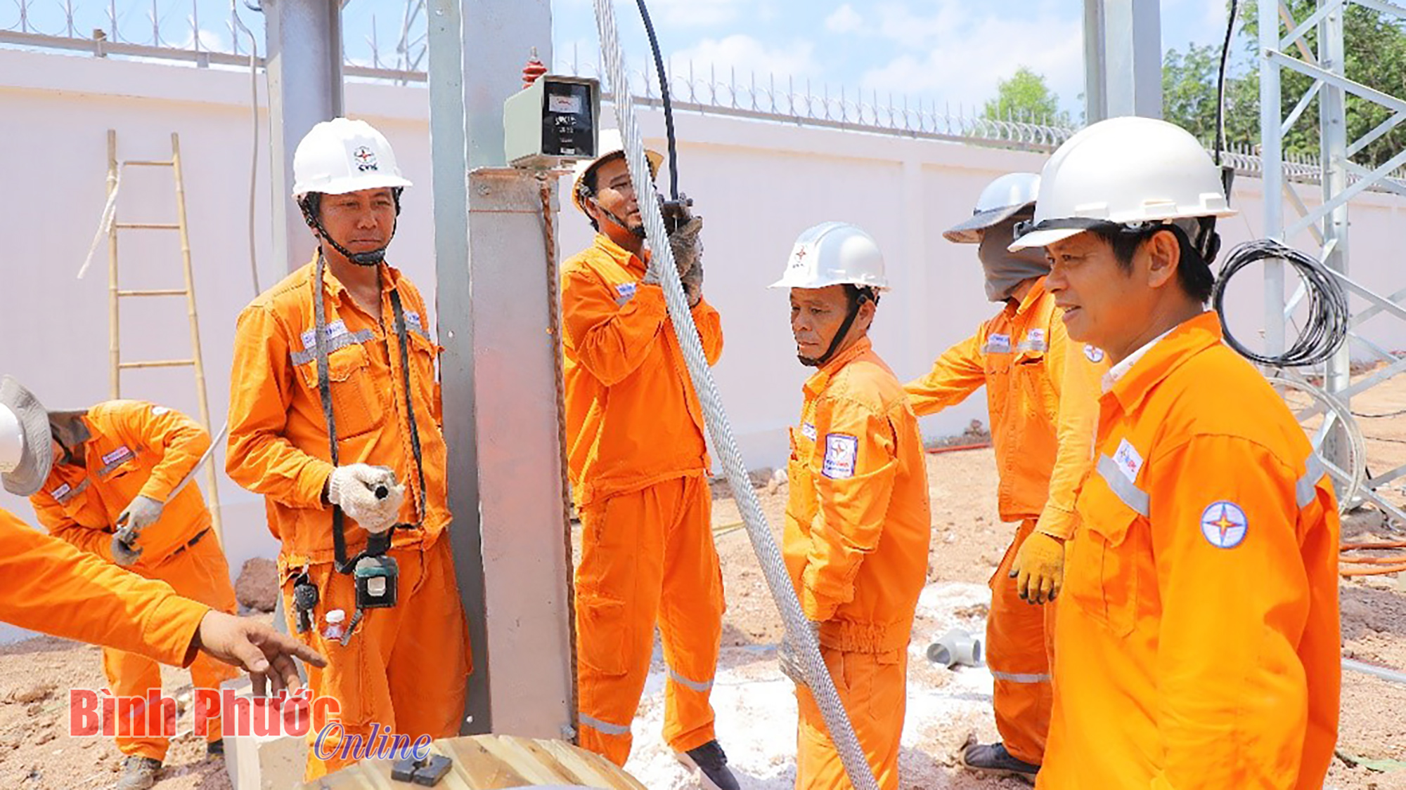 Đóng điện vận hành Trạm biến áp 110kV Khu công nghiệp Bắc Đồng Phú