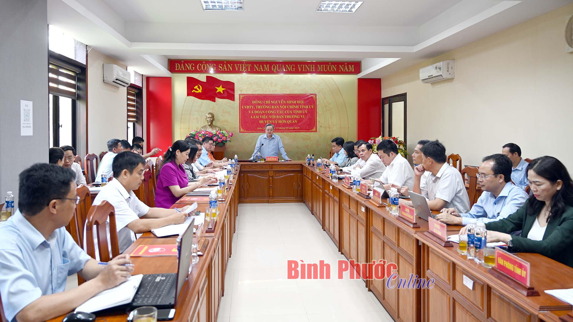 Hớn Quản: 2 tháng đầu năm, kết nạp đảng viên vượt kế hoạch