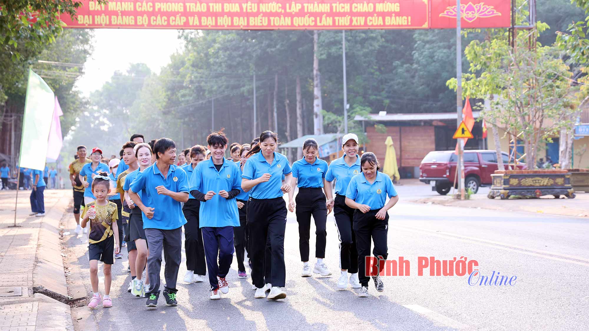 Lộc Ninh: Phát động Ngày chạy Olympic vì sức khỏe toàn dân