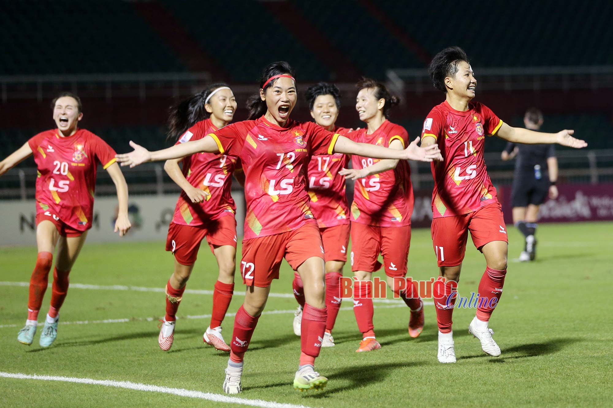 Ngược dòng ngoạn mục, đội bóng đá nữ TP. Hồ Chí Minh vào bán kết Cúp châu Á