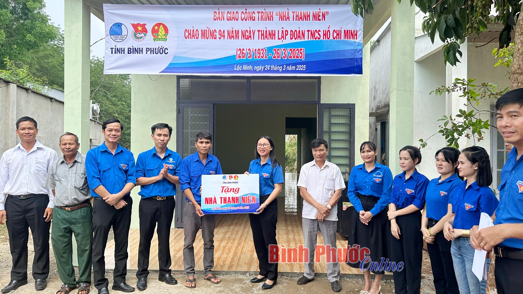 Thêm 2 công trình thanh niên tại huyện biên giới Lộc Ninh