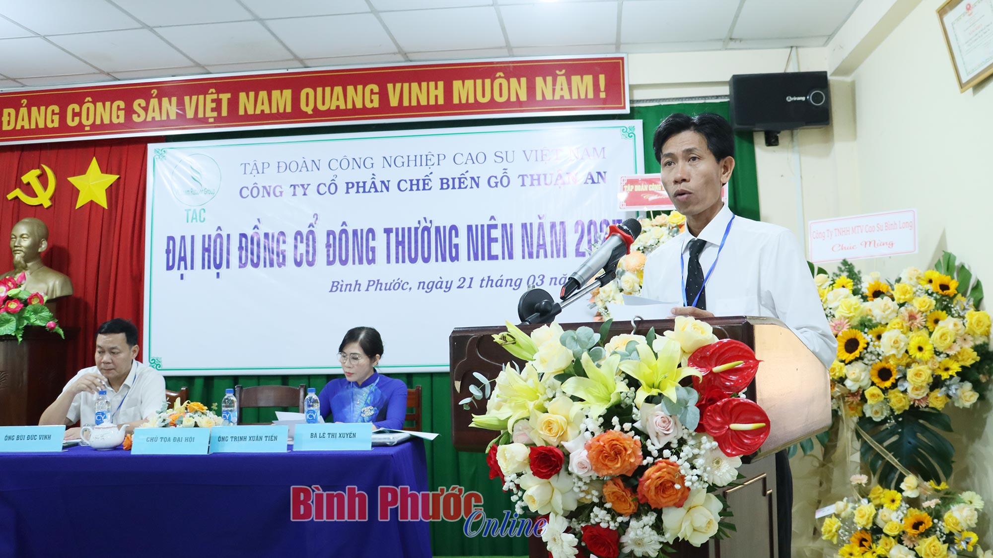 Đại hội cổ đông Công ty cổ phần chế biến gỗ Thuận An 