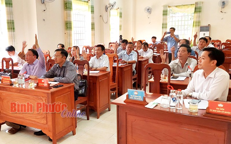 59 người đủ tiêu chuẩn ứng cử đại biểu HĐND huyện Bù Gia Mập khóa IV