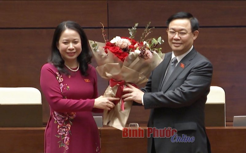 Bà Võ Thị Ánh Xuân được bầu làm Phó chủ tịch nước