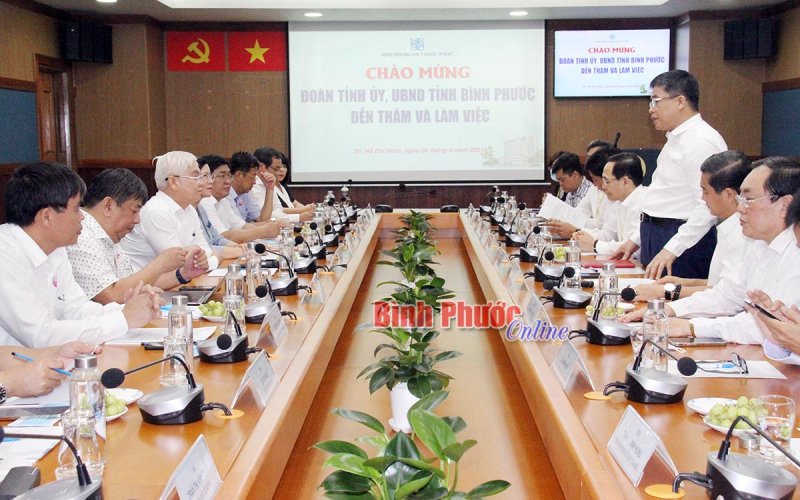 Bệnh viện Đại học Y Dược TP. Hồ Chí Minh sẵn sàng hỗ trợ ngành y tế Bình Phước