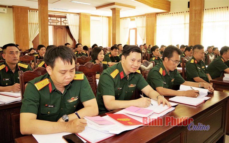 Binh đoàn 16 tập huấn công tác đảng, công tác chính trị năm 2021