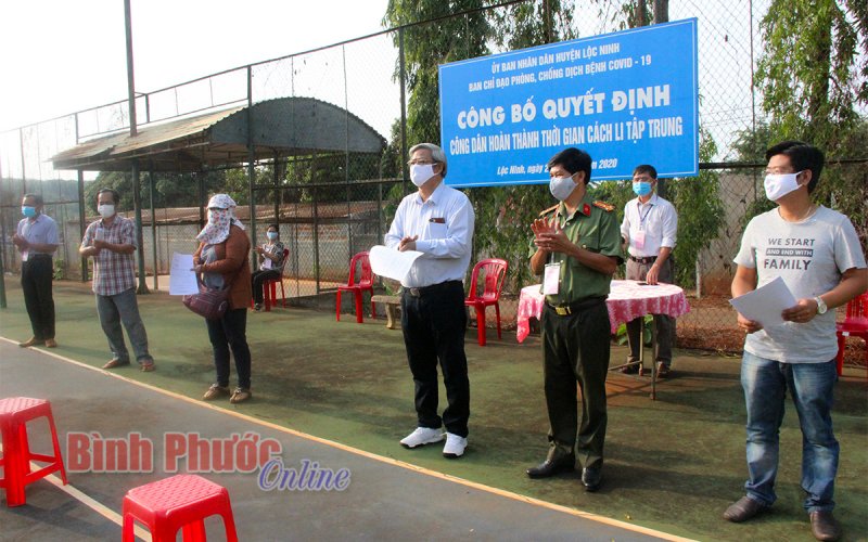 Bình Phước tiếp tục kiểm soát tốt dịch bệnh Covid-19