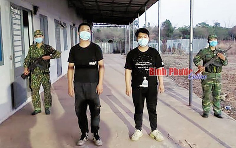 Cách ly 2 đối tượng người Trung Quốc có hành vi xuất nhập cảnh trái phép