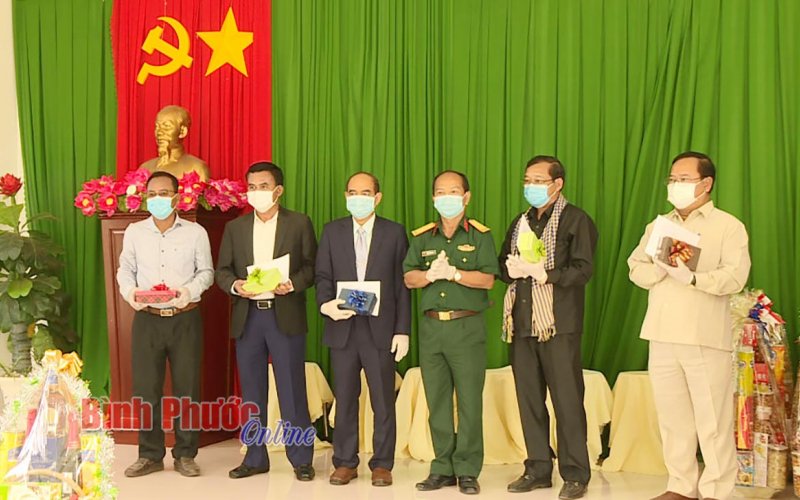 Chúc Tết Chol Chnăm Thmây các tỉnh giáp biên giới Vương quốc Campuchia