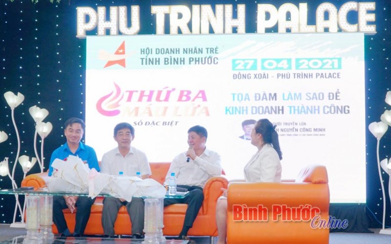 Doanh nhân trẻ Bình Phước tự tin vững bước