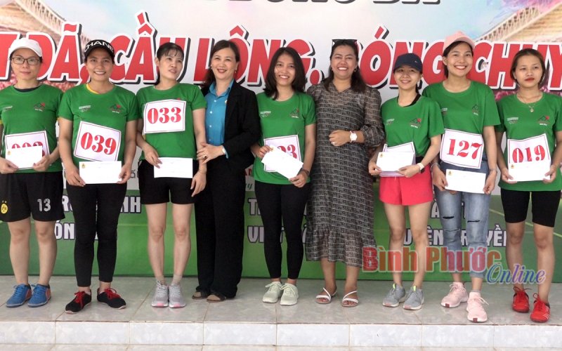 Hơn 1.300 công nhân tham gia Đại hội TDTT Công đoàn các khu công nghiệp tỉnh