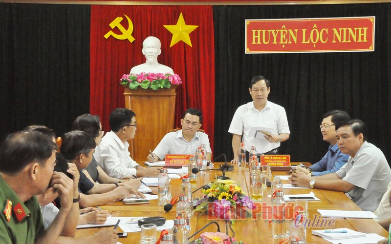 Huyện biên giới Lộc Ninh có 147 khu vực bỏ phiếu