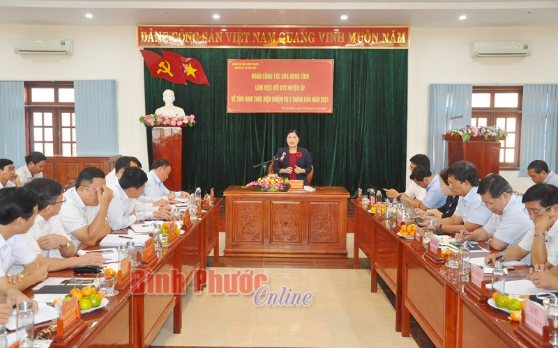 Huyện Bù Gia Mập phải “tự đứng vững trên đôi chân của mình”