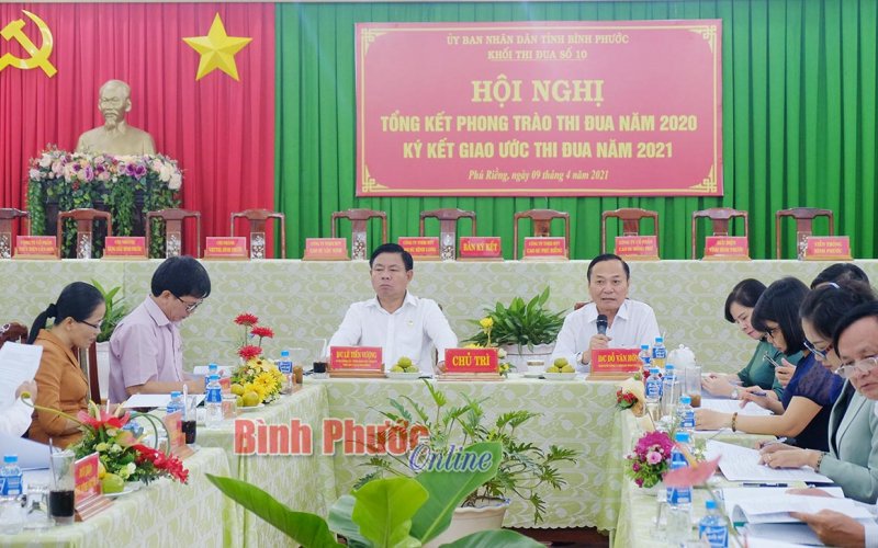 Khối thi đua số 10: Nhiều chỉ tiêu vượt 100% so kế hoạch 