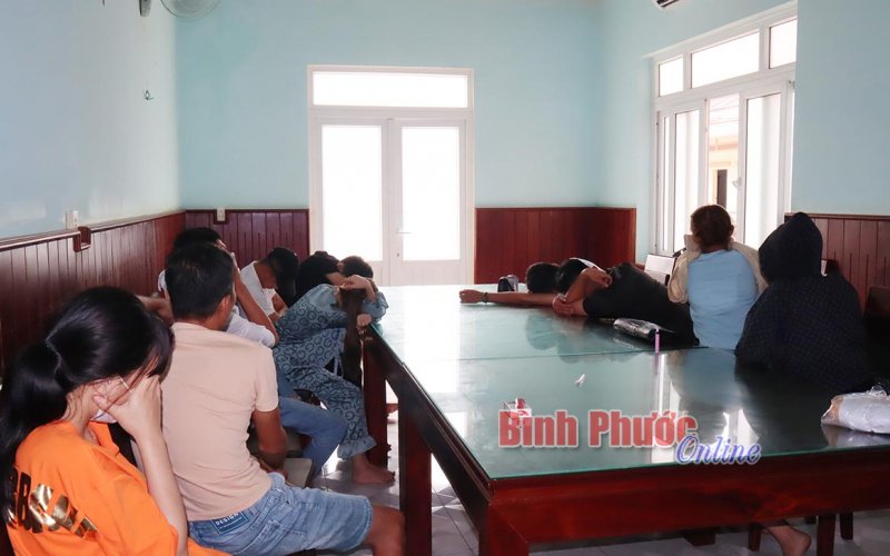 Phát hiện 20 đối tượng sử dụng trái phép chất ma túy tại nhà nghỉ