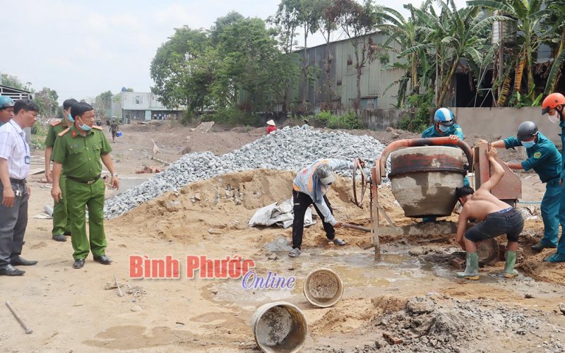 Phát hiện nhiều căn nhà xây dựng trái phép trong khu đất nhà ở xã hội