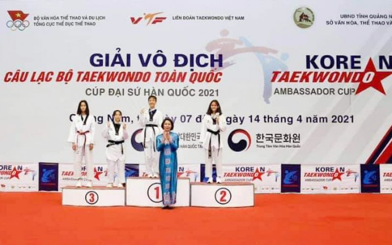 Taekwondo Bình Phước đoạt 5 huy chương tại giải vô địch các CLB toàn quốc