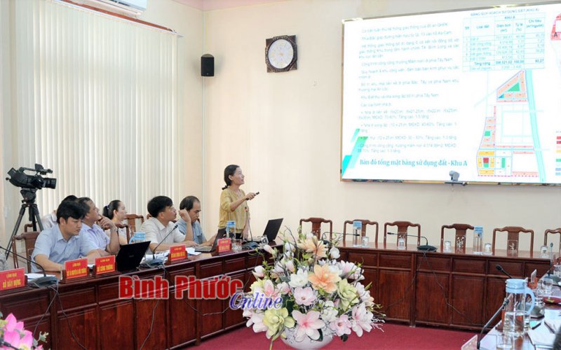 Thông qua quy hoạch chi tiết khu đô thị mới Nam An Lộc