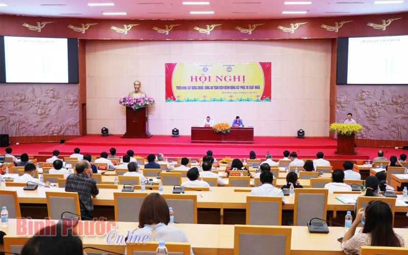 Triển khai xây dựng chuỗi, vùng an toàn dịch bệnh phục vụ xuất khẩu