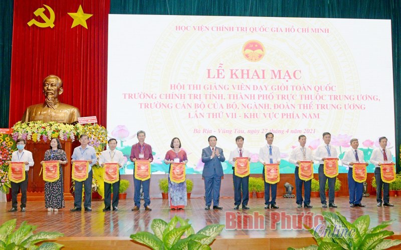 Trường Chính trị tỉnh Bình Phước đạt kết quả cao tại hội thi giảng viên dạy giỏi toàn quốc