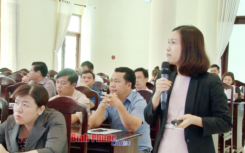 Xây dựng chương trình hành động của người ứng cử đại biểu HĐND huyện Hớn Quản khóa XII