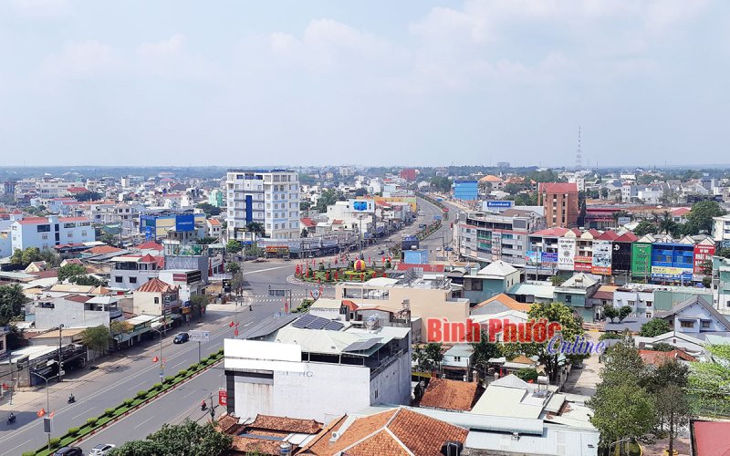 Xây dựng Đồng Xoài hiện đại, thông minh, sinh thái, trật tự, nghĩa tình