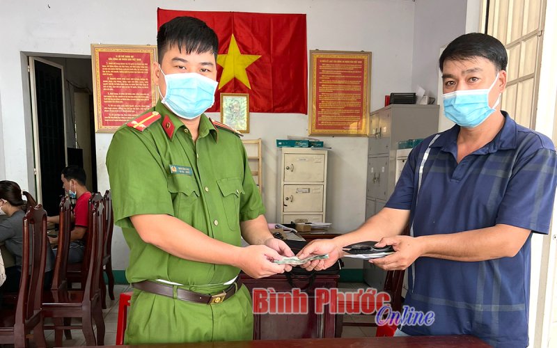 Bình Phước: Gương sáng không tham của rơi, lan tỏa hình ảnh đẹp