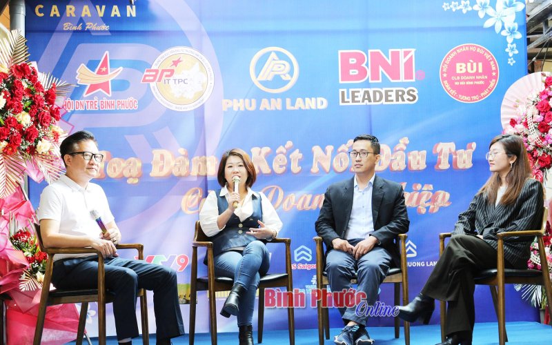 Bình Phước: Hơn 100 doanh nhân, doanh nghiệp tham gia tọa đàm kết nối đầu tư 