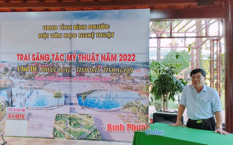B&igrave;nh Phước: Khai mạc trại s&aacute;ng t&aacute;c mỹ thuật &ldquo;Phước Long - t&igrave;nh đất, t&igrave;nh người&rdquo;